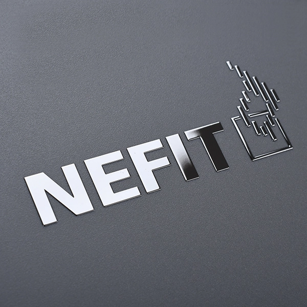 Étiquette de logo 3D