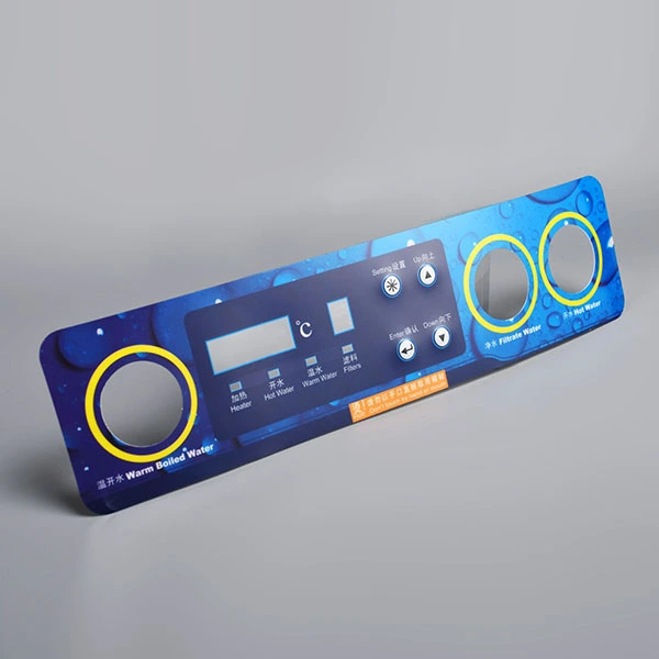 Panneau de membrane tactile imperméable