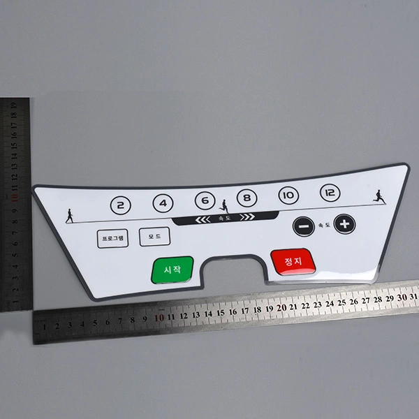 Panneau d'interrupteur de clavier à bouton-poussoir