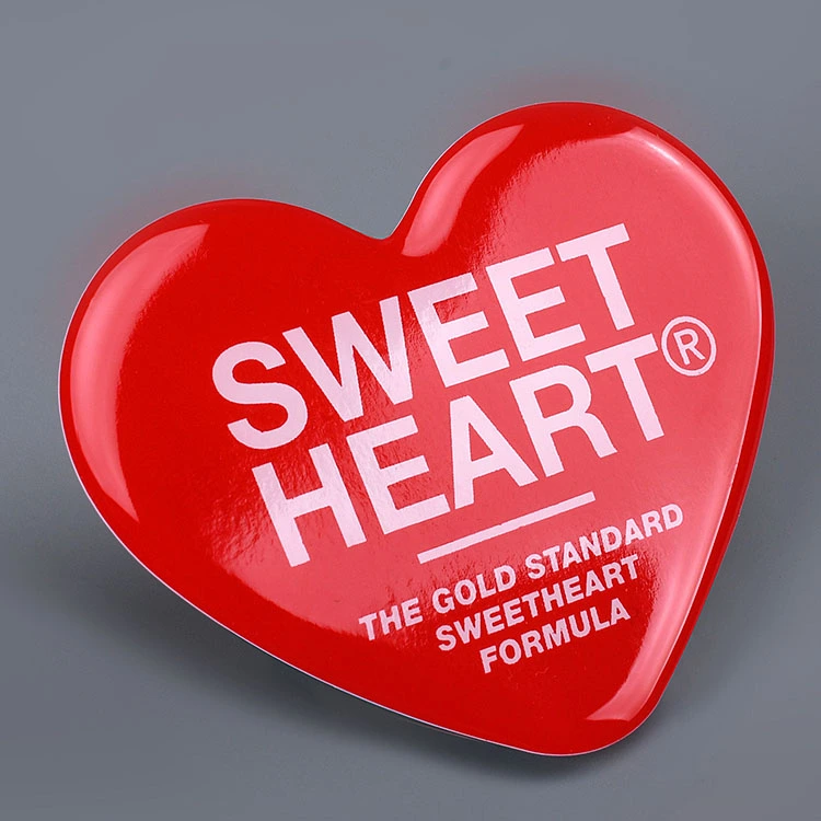 LOVE Sticker en résine époxy