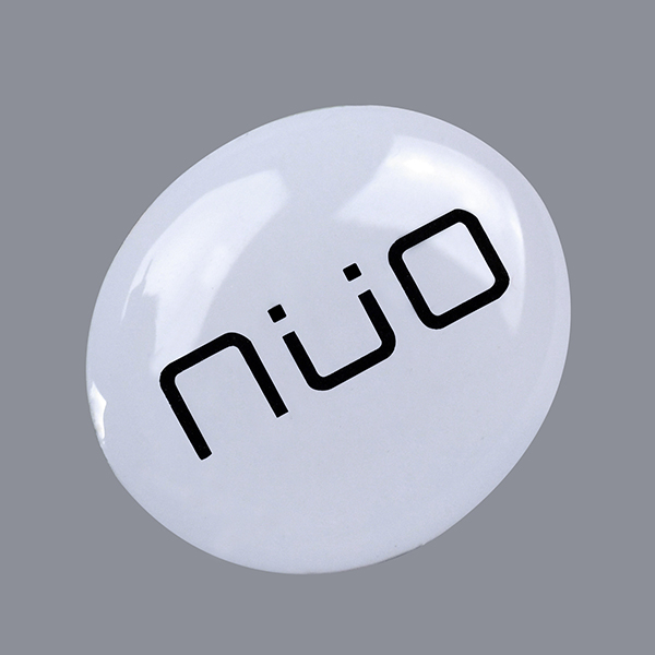 Autocollants époxy en résine cristal transparente