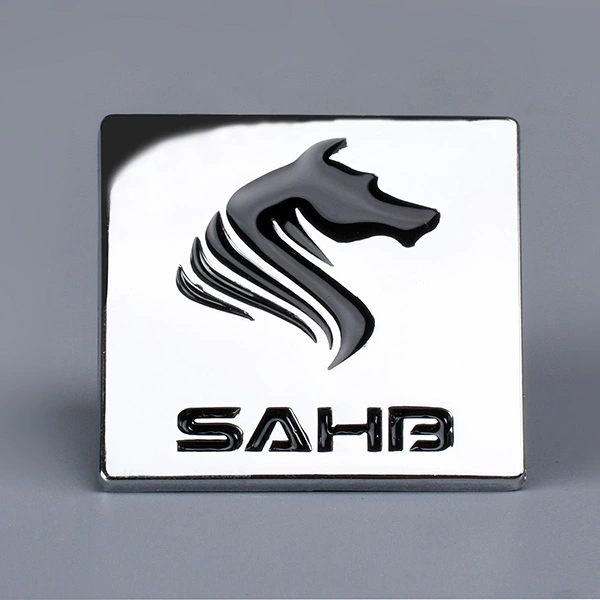 Autocollant ABS chromé