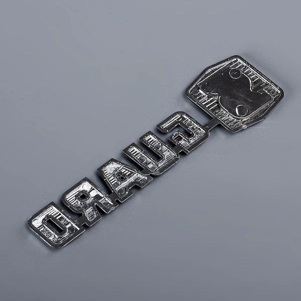 Autocollants d'emblème automobile en plastique