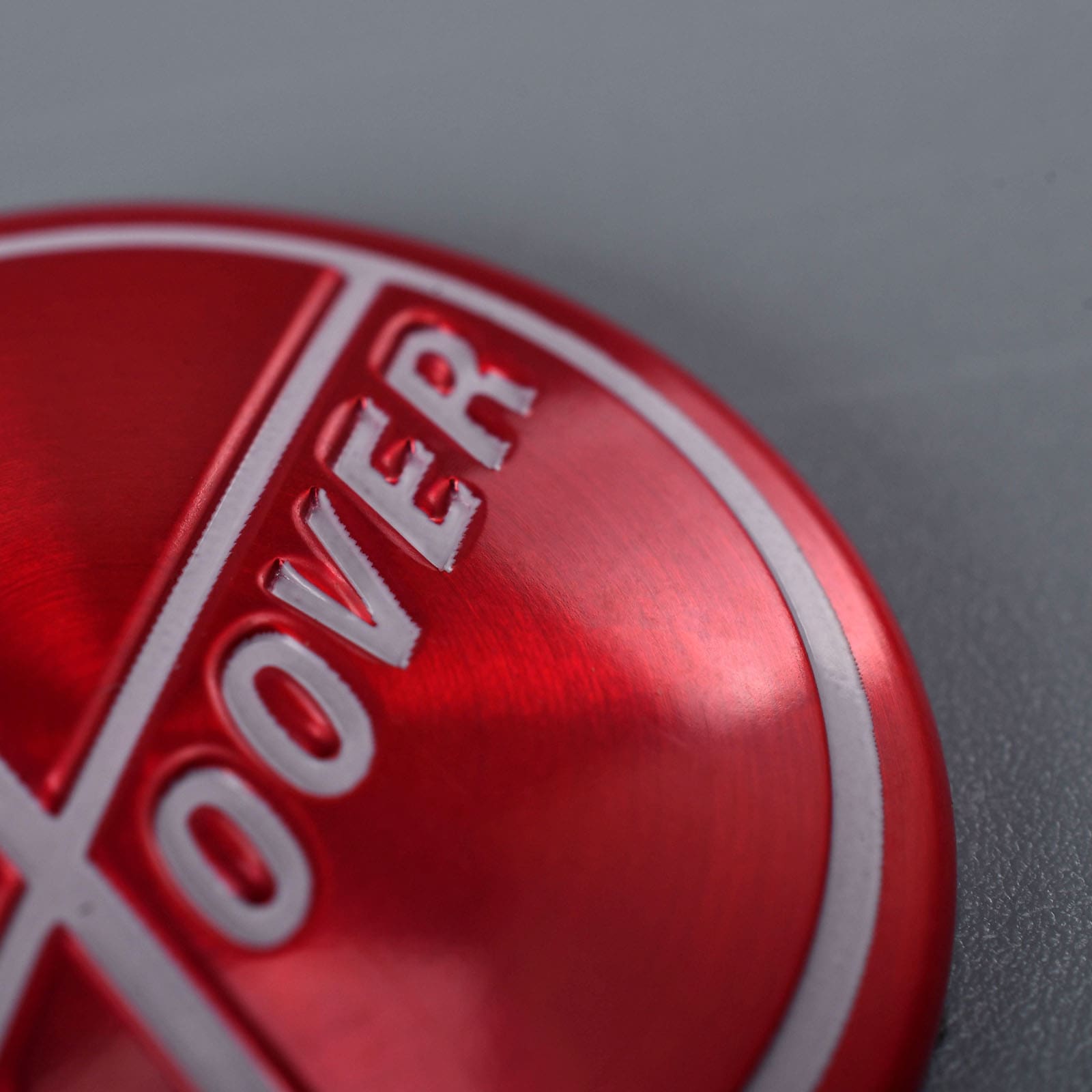 Étiquettes de marque en métal sérigraphiées en aluminium sur mesure