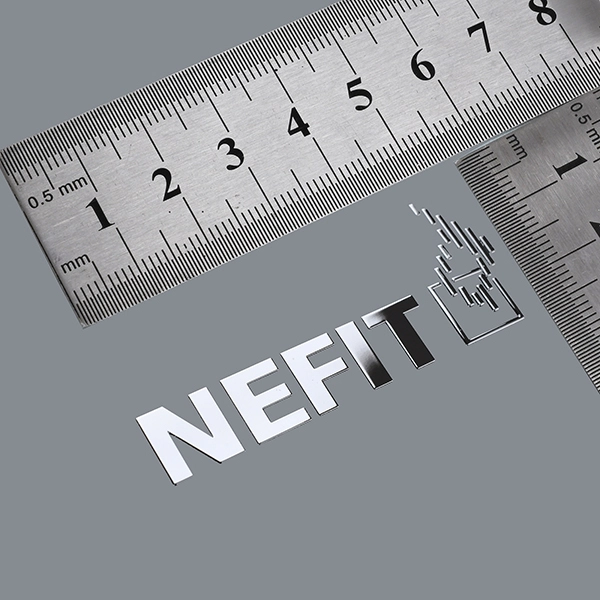 Étiquette de logo 3D