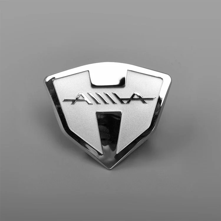 Electrofor 3D Metal Logo Labels Sticker