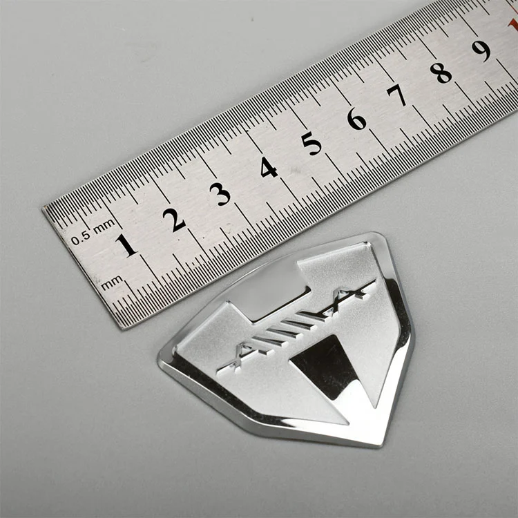 Electrofor 3D Metal Logo Labels Sticker