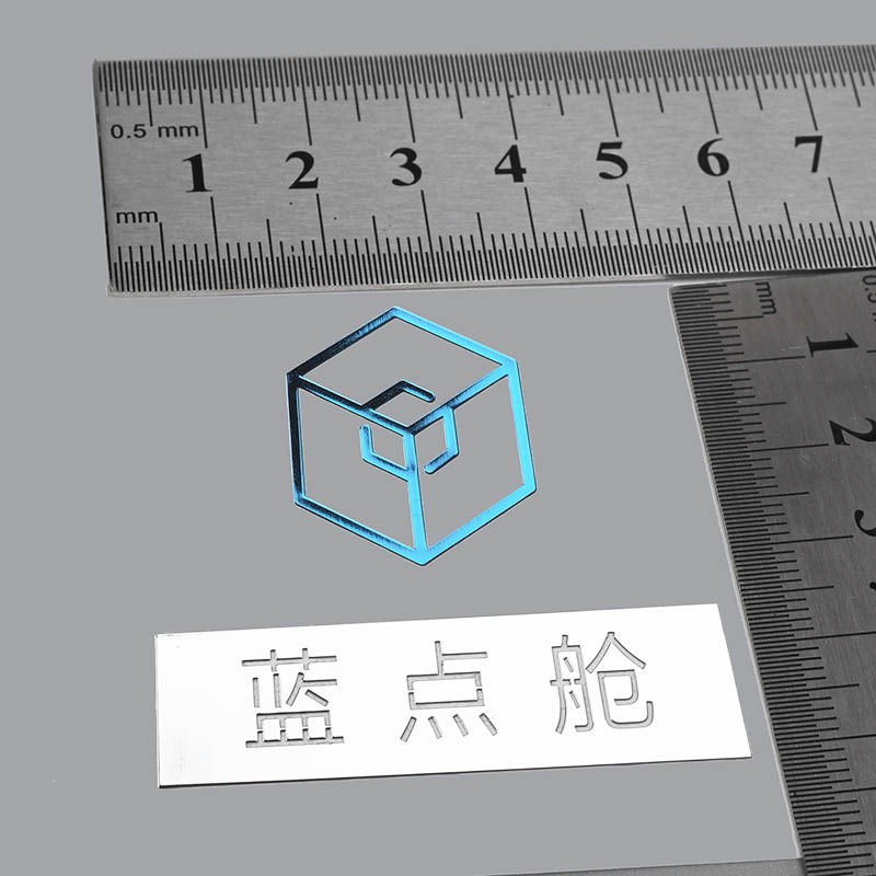 Autocollants en nickel électroformé
