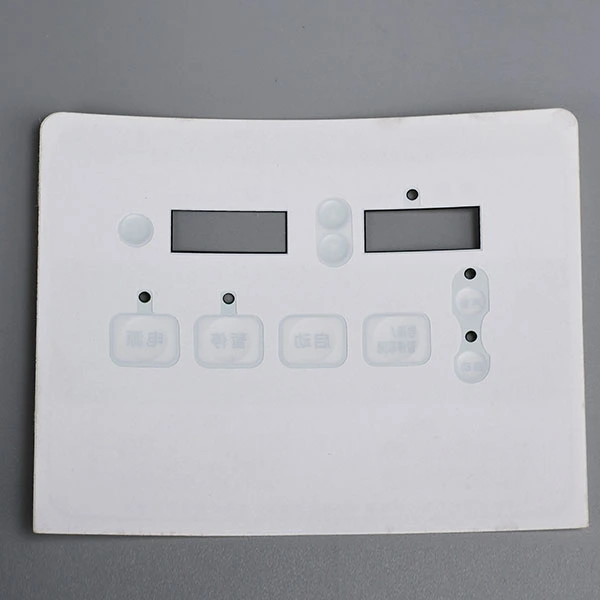 Autocollant du panneau de commande avant