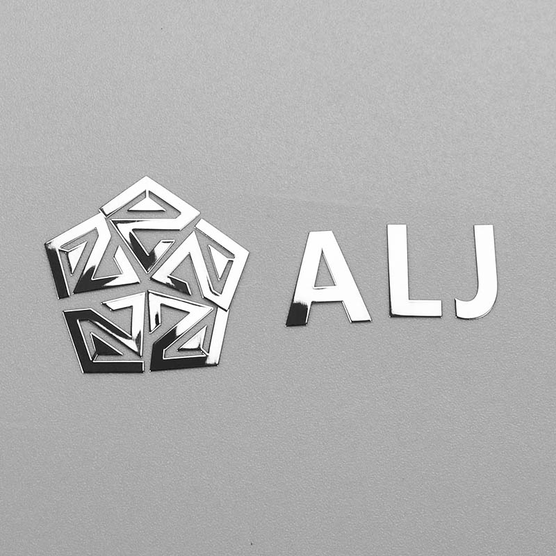 Autocollant en métal de l'appareil à domicile