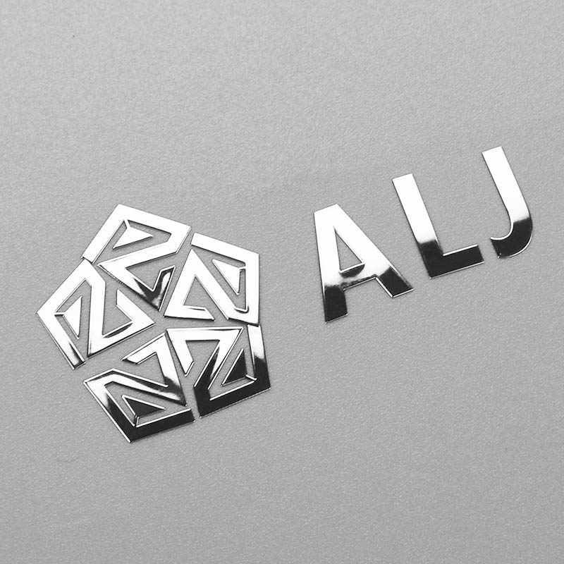 Autocollant en métal de l'appareil à domicile