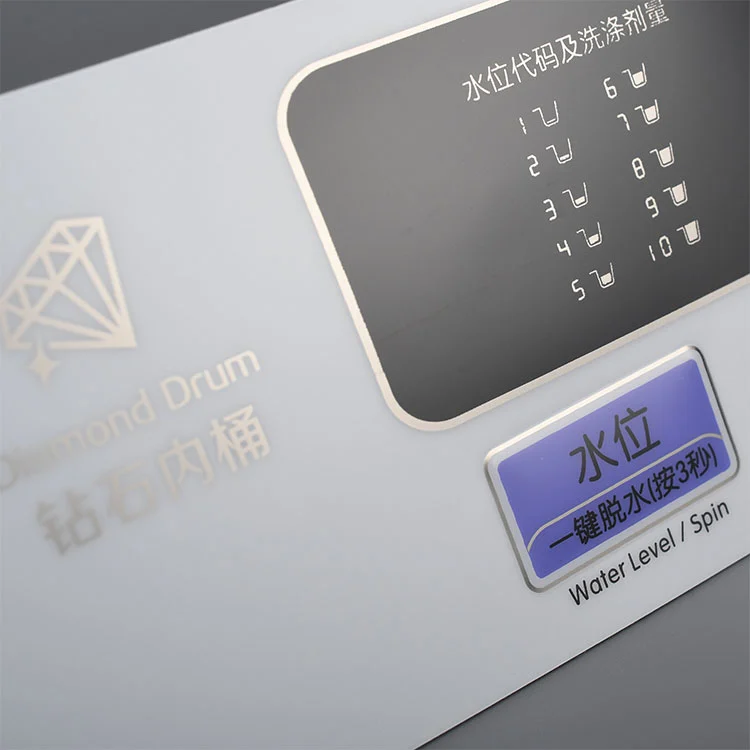 Panneau de décoration de la machine à laver de l'appareil domestique