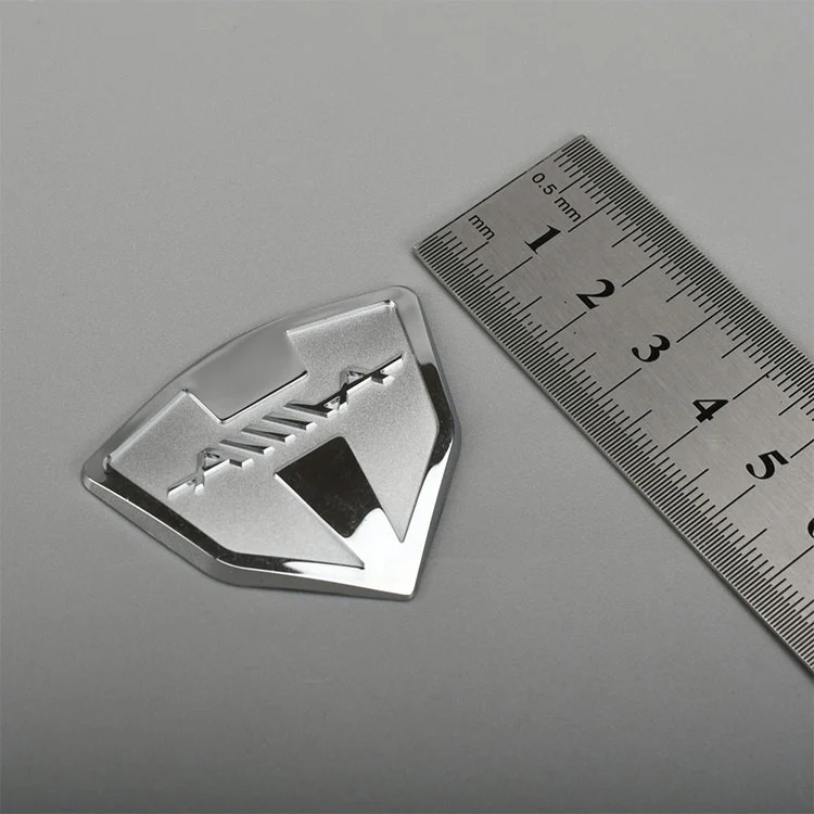 Electroform 3d Metal Logo Labels Sticker