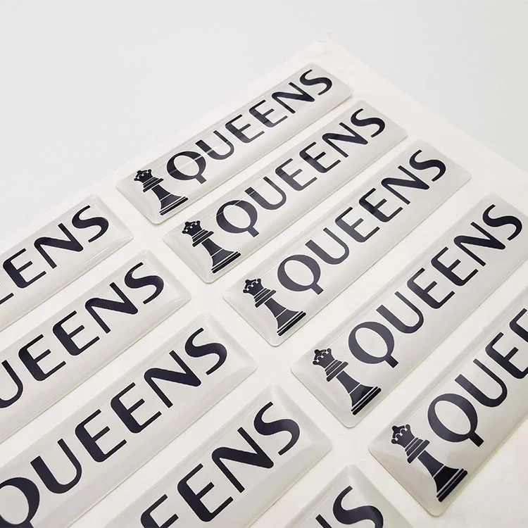 Epoxy Resin Domed Labels