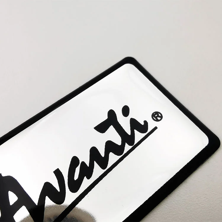 Epoxy Resin Name Stickers