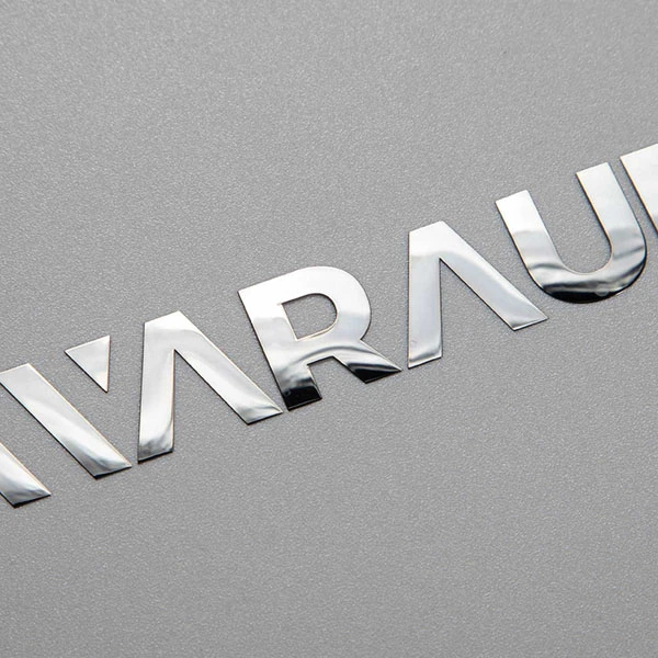 Electroforming Metal Nickel Logo