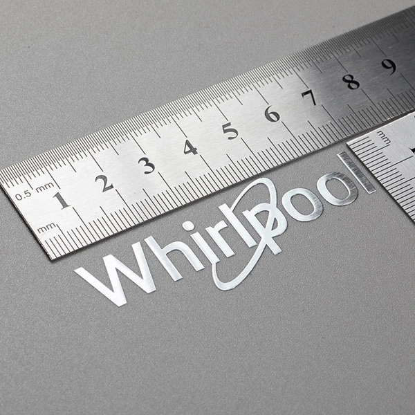 Étiquette électrolytique 3D