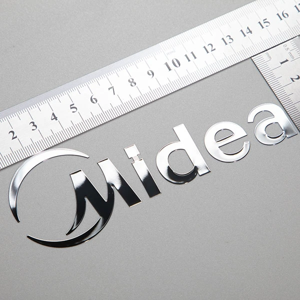 Autocollant galvanisé 3D