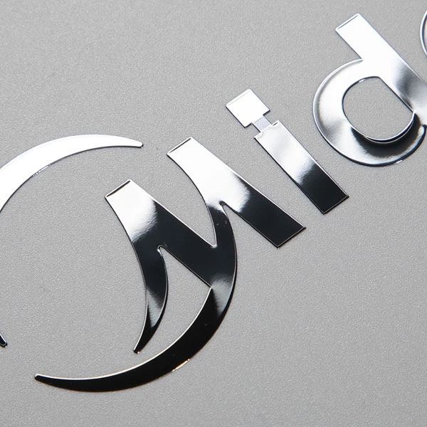 Autocollant galvanisé 3D