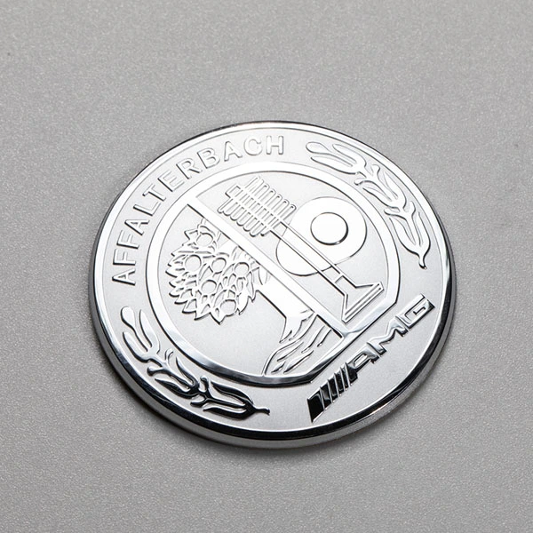 Autocollant logo nickel 3D