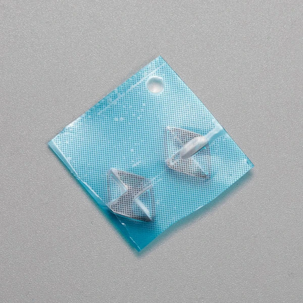 Autocollant 3D en métal nickelé