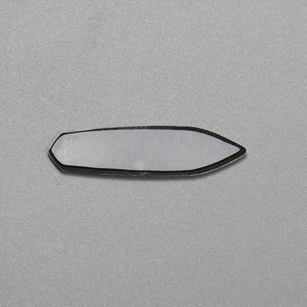 Étiquette de logo en métal 3D