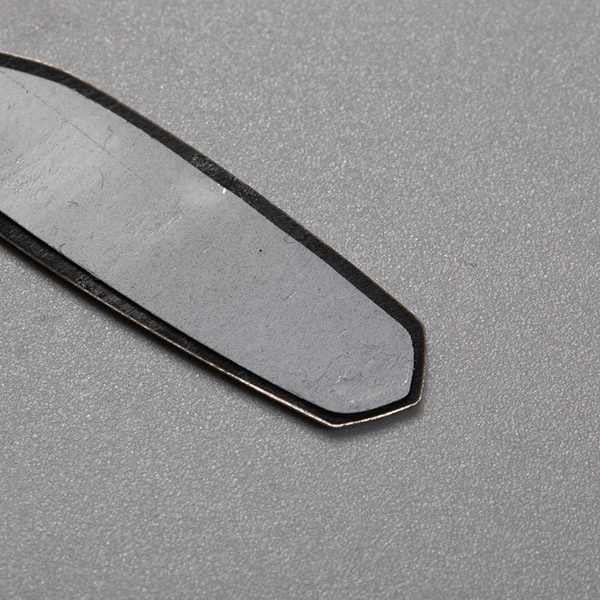 Étiquette de logo en métal 3D