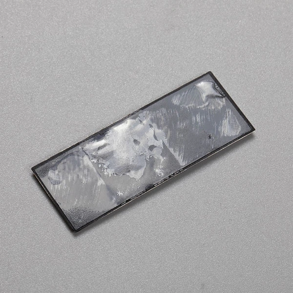 Étiquette autocollante 3D en nickel