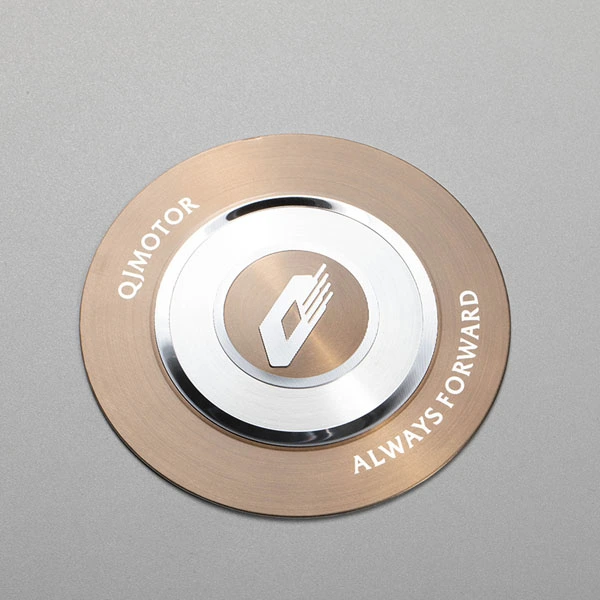 Autocollant en aluminium 3D