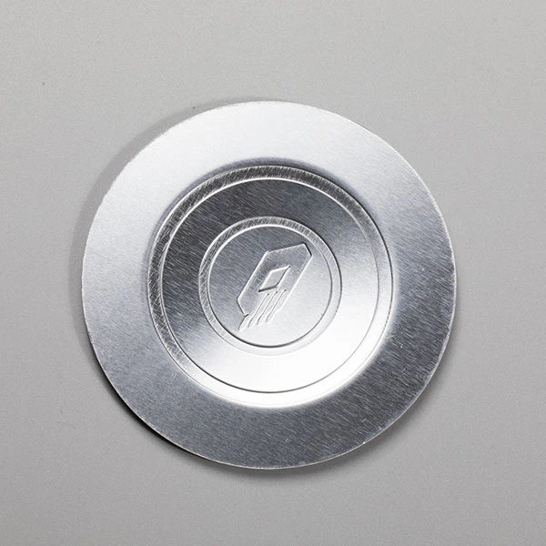 Autocollant en aluminium 3D