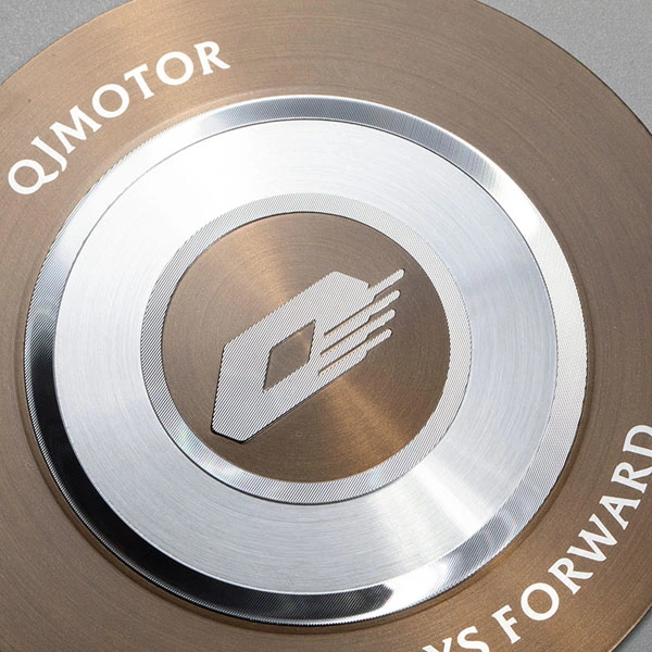 Autocollant en aluminium 3D