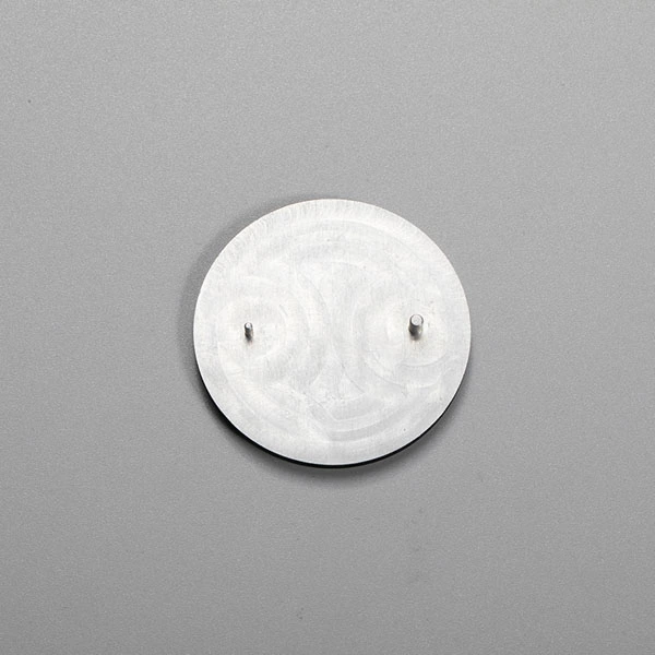 Étiquettes métalliques avec logo