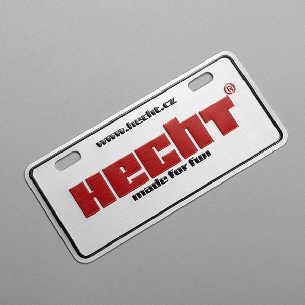 Plaques signalétiques en métal et aluminium