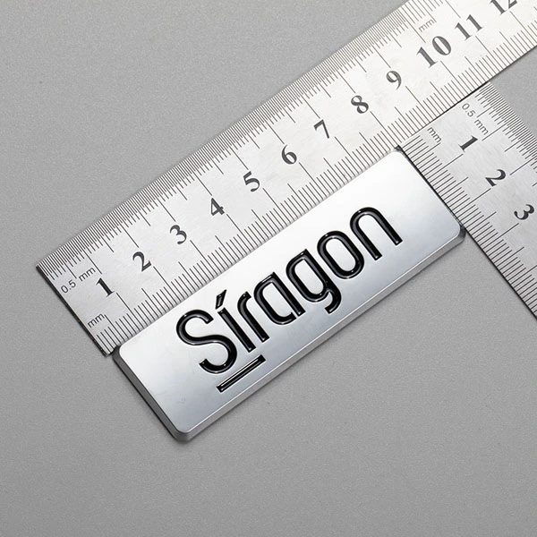 Étiquette en plastique ABS