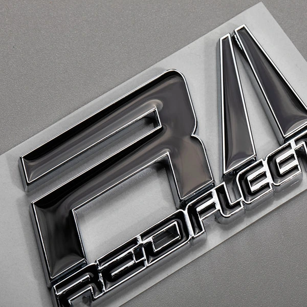 Autocollant avec logo ABS