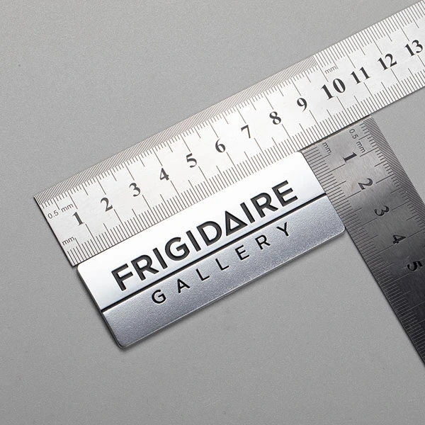 Étiquette de logo ABS