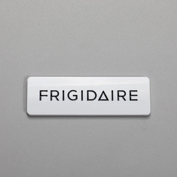 Etiquette ABS chromée