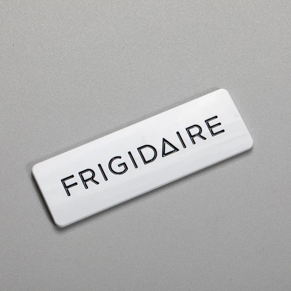 Etiquette ABS chromée