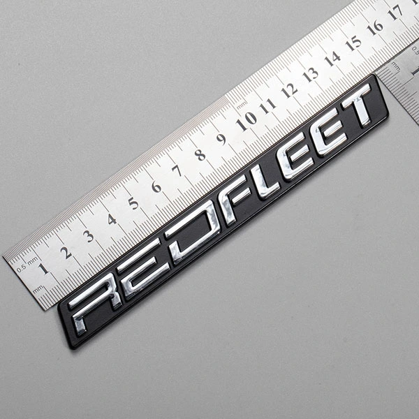 Étiquette de moto 3D