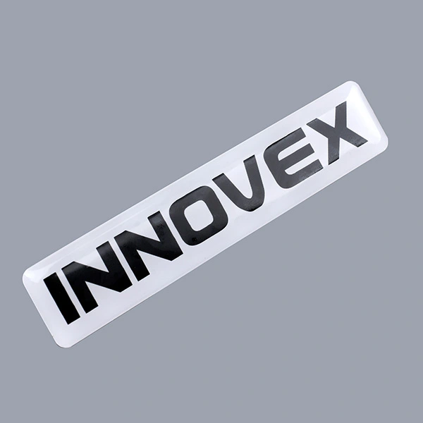 Étiquettes Impression d'autocollant en résine époxy