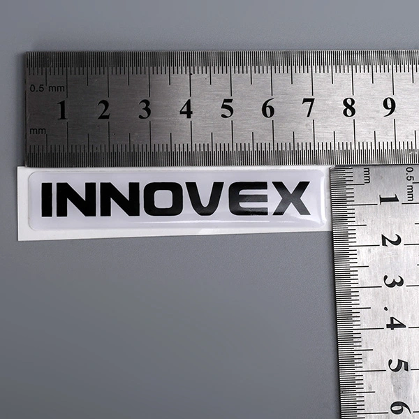 Étiquettes Impression d'autocollant en résine époxy