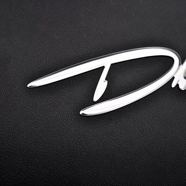 Étiquette souple avec logo 3D