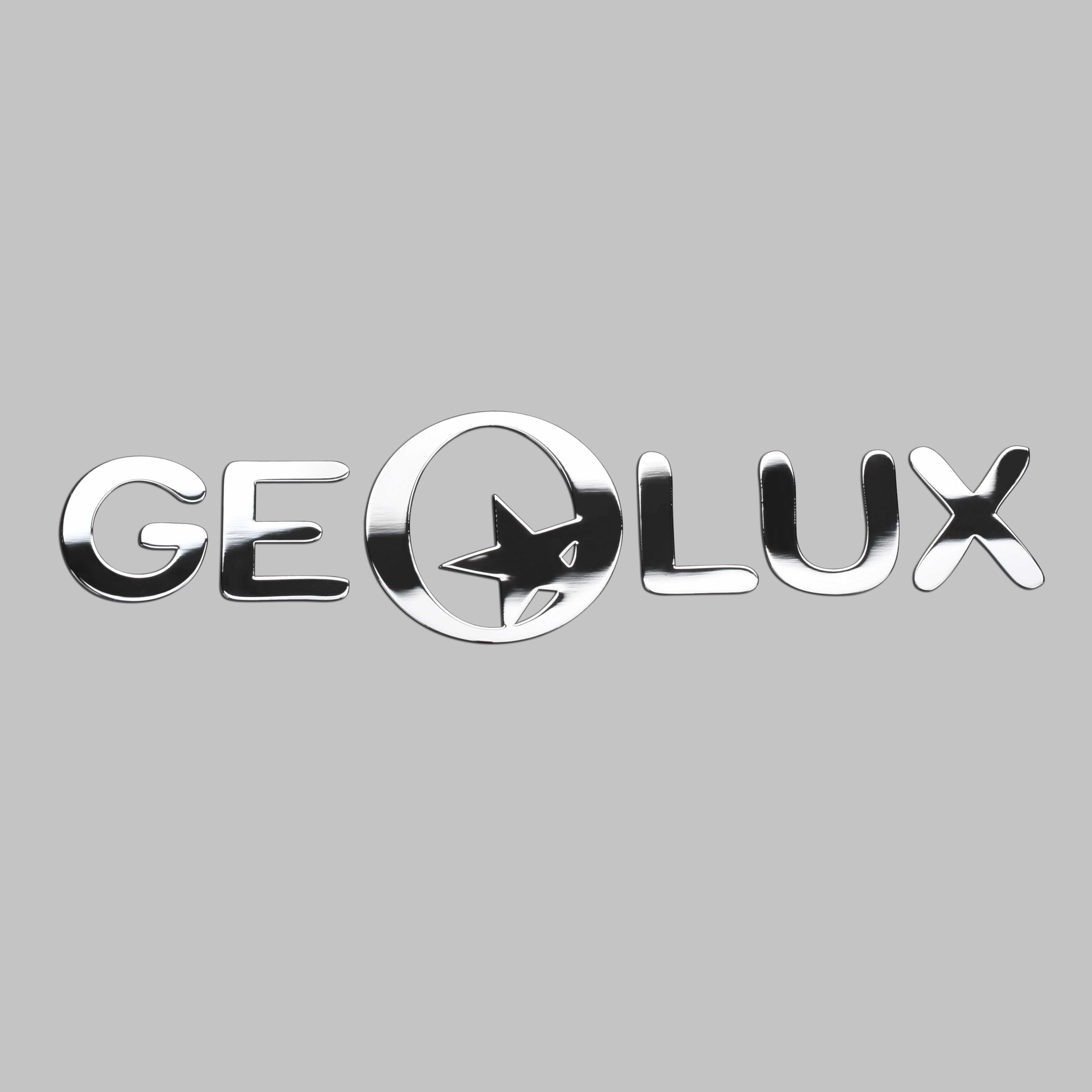 Étiquette du logo en métal