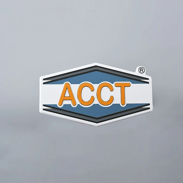 Logo en métal pour emballage haut de gamme