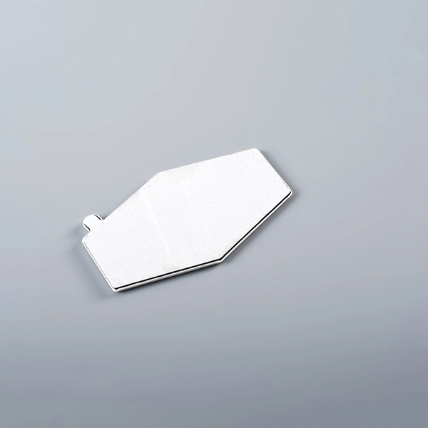 Logo en métal pour emballage haut de gamme