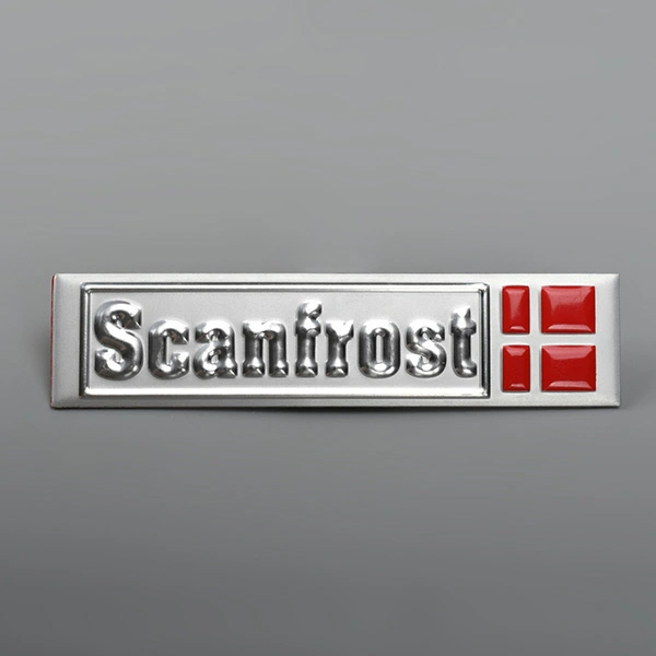 Étiquette en aluminium de la plaque de nom en métal