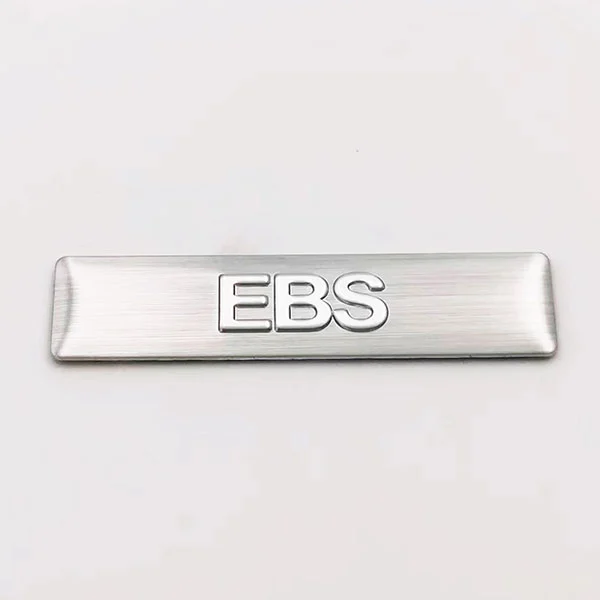 Plaque signalétique en métal Logo en aluminium