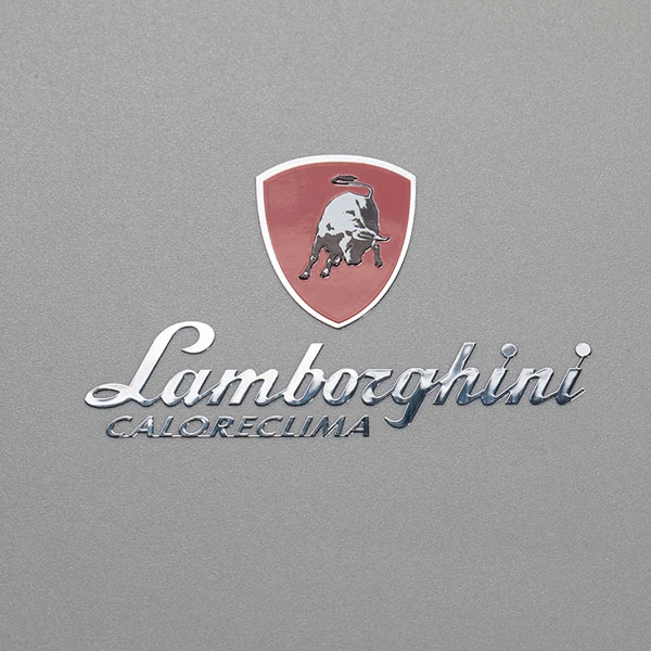 Logo résistant à la chaleur brillant en nickel