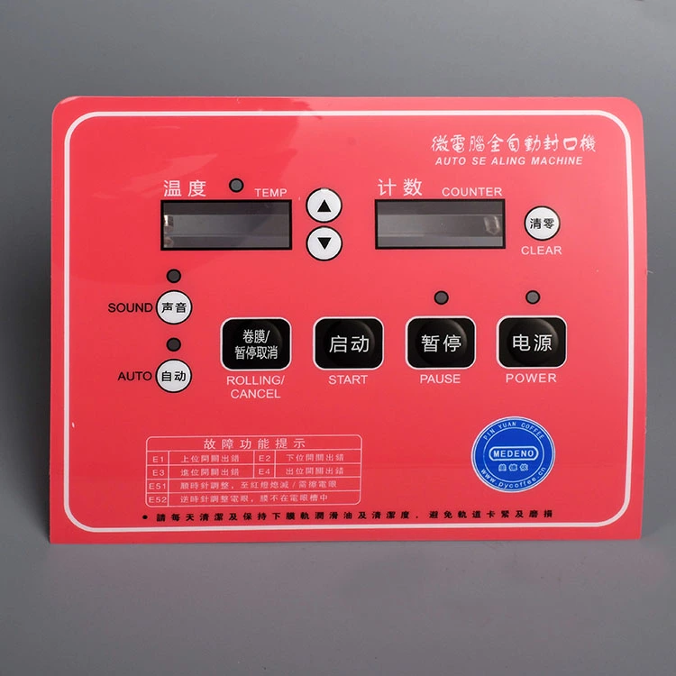 Panneau de commande pour animaux de compagnie avec superposition graphique