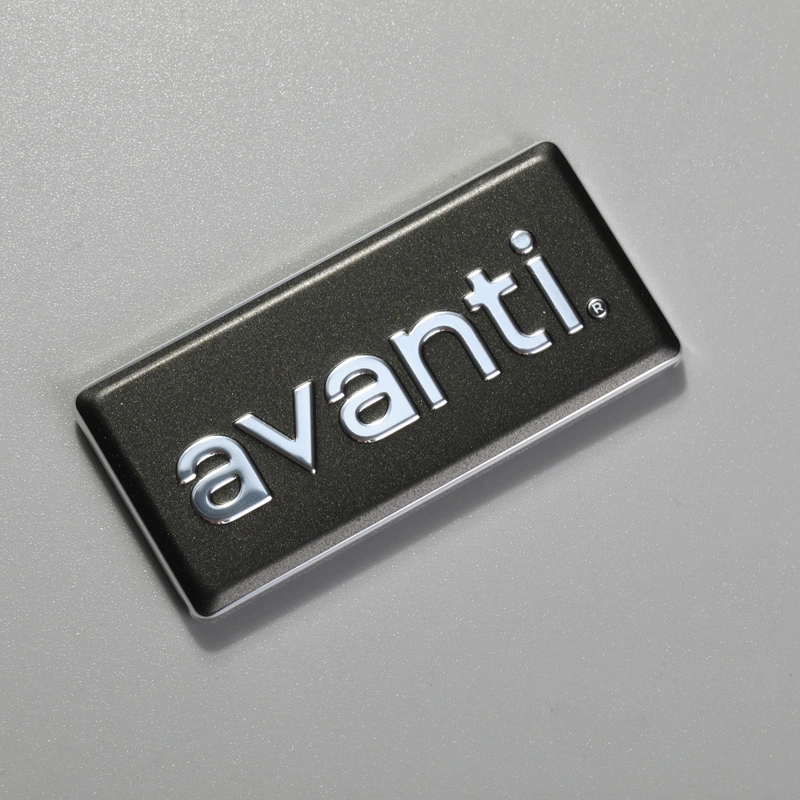 Plaque signalétique en aluminium anodisé imprimant des étiquettes en aluminium